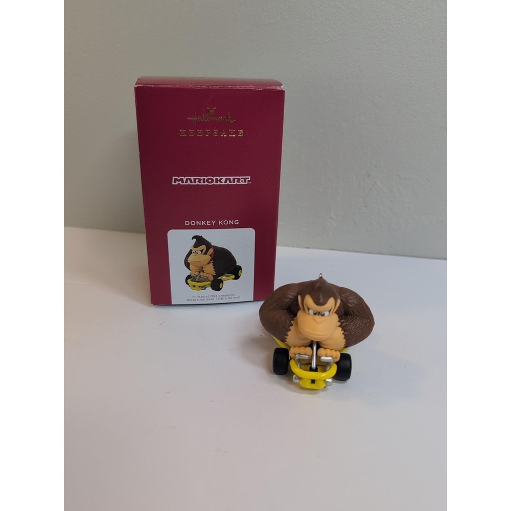 2021 Hallmark Keepsake‎ Donkey Kong Nintendo Super Mario Kart Christmas Ornament